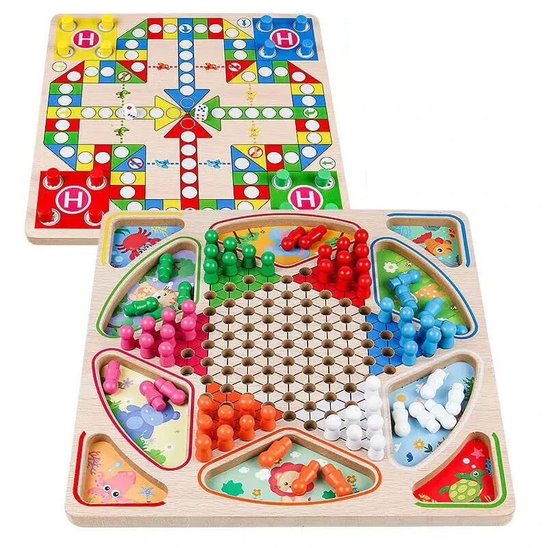 2 in 1 Double-Faced Mini Chess - Board Game Catan recension och pris