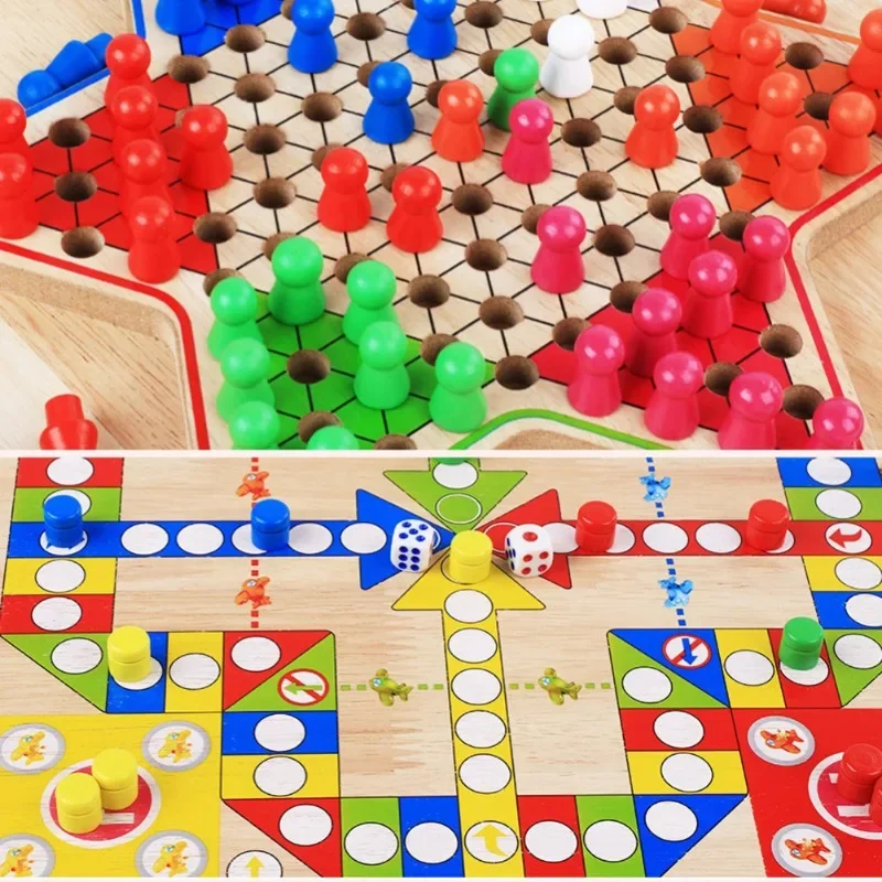 2 in 1 Double-Faced Mini Chess - Board Game Catan recension och pris